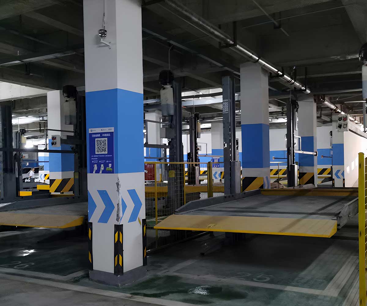 上下兩層機(jī)械式立體停車設(shè)備的標(biāo)準(zhǔn)尺寸解析